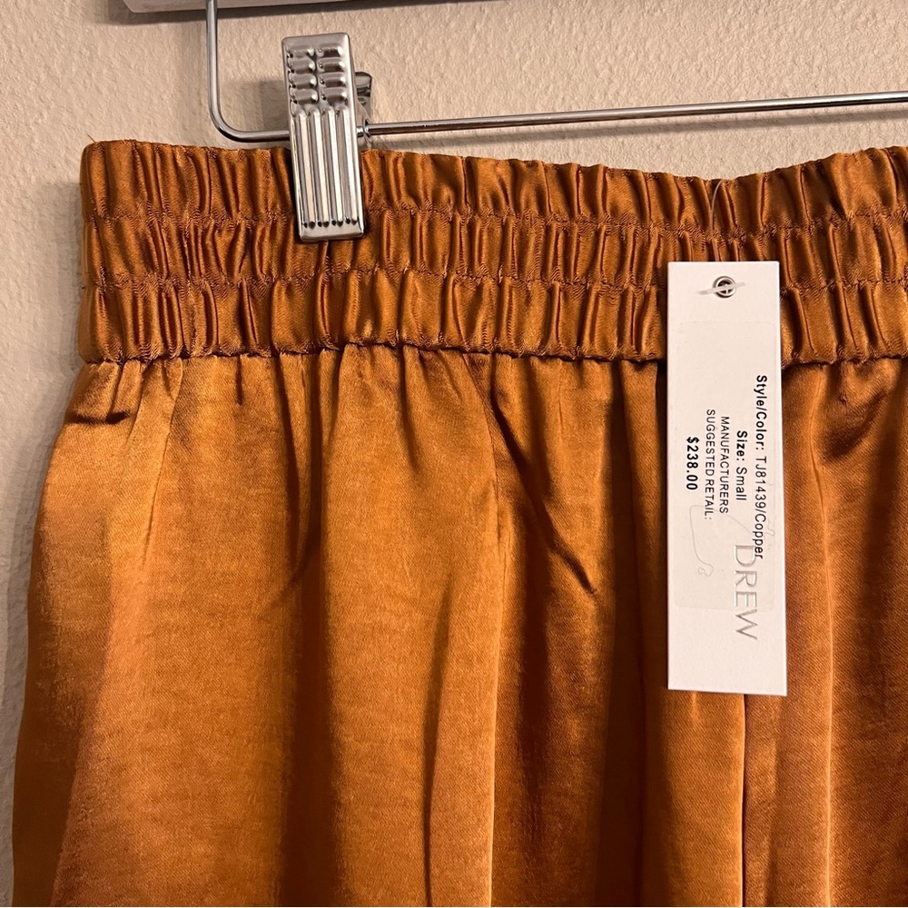DREW Wide Leg Pants in Copper - Picture 6 of 8
